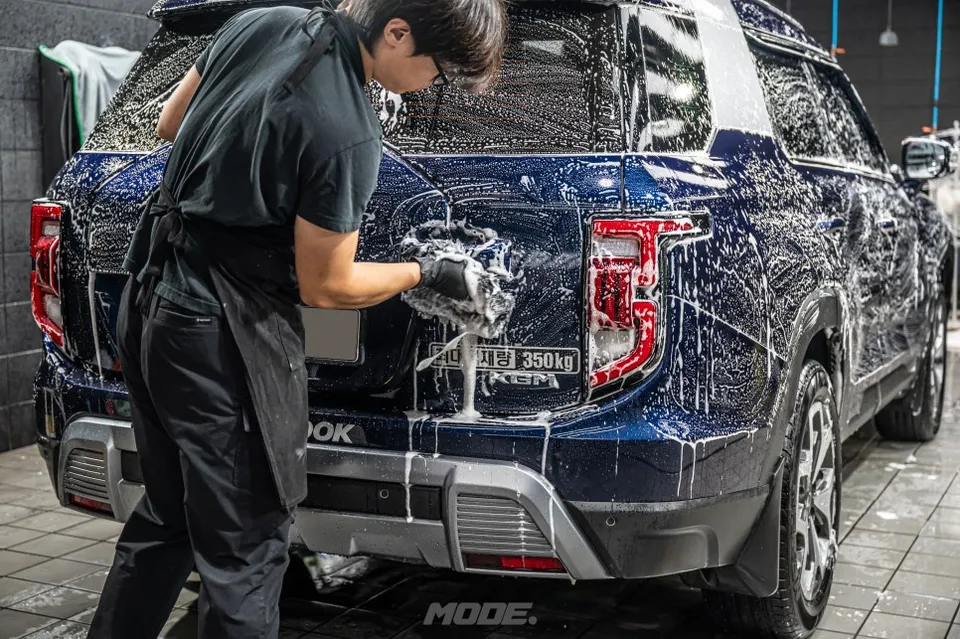 KG Mobility Torresのガラスコーティング事例|費用目安・仕上がり 施工写真 2-3