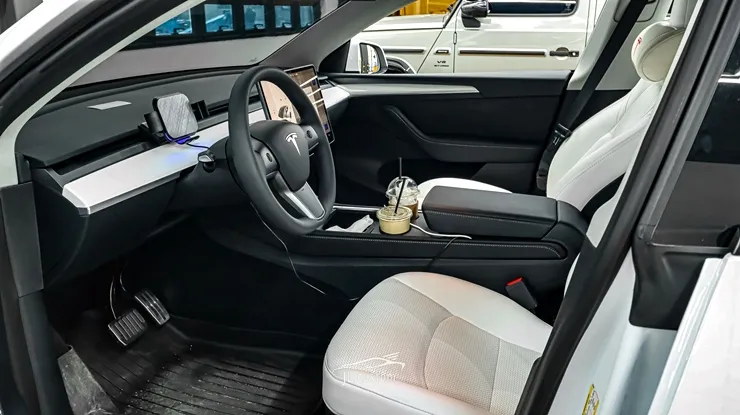Tesla Model Y steering wheel - Tesla Model Y Steering Wheel Customization Review photo 3