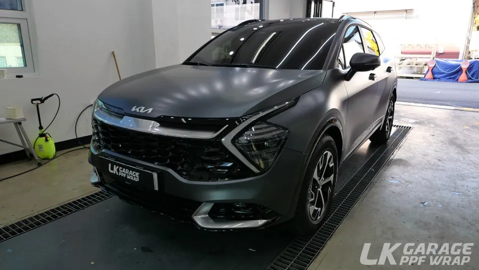 Kia Sportage ceramic coating installation result