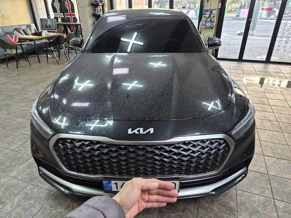 Kia K900のガラスコーティング事例｜費用目安と仕上がり 写真