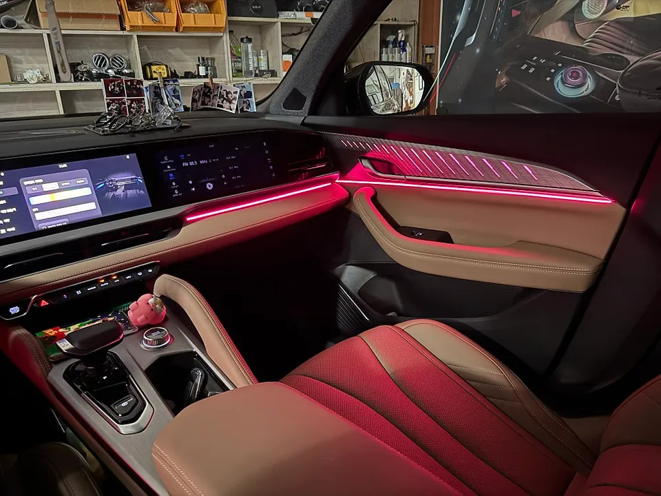 Renault Korea QM6 ambient lighting - Renault Korea QM6 Ambient Lighting Review — Cost & Results photo 3