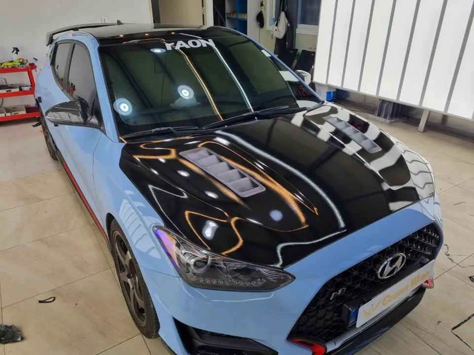 Hyundai ElantraのPPF施工事例|費用目安と仕上がり 施工写真 4-1