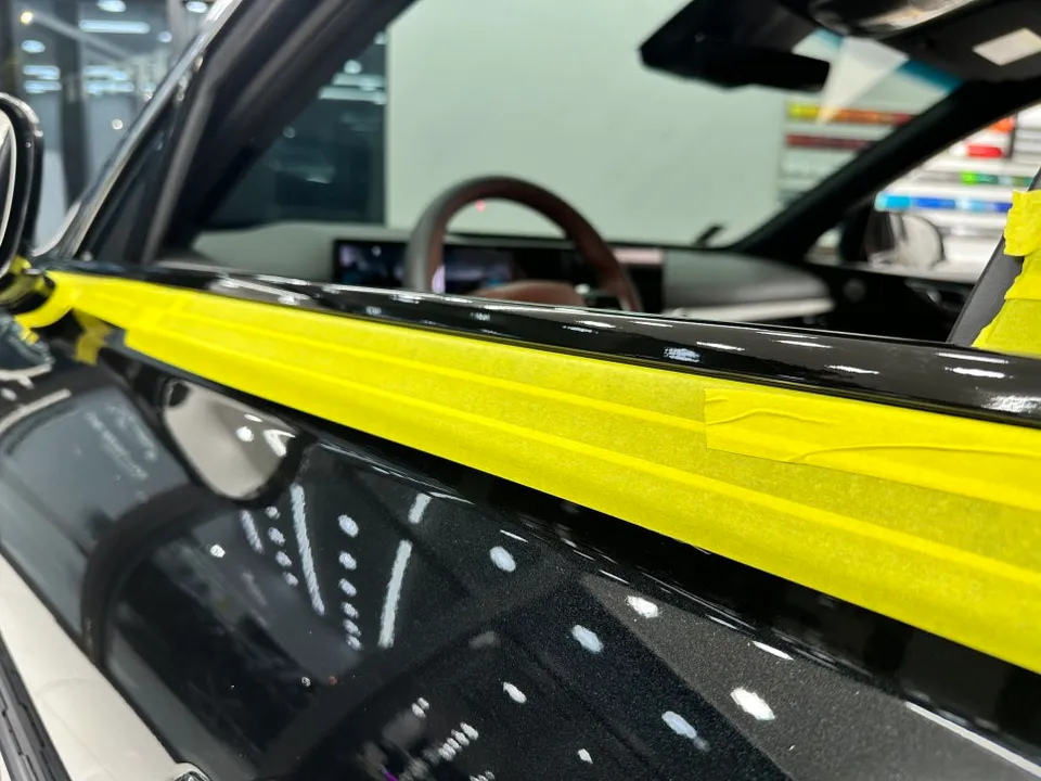 Genesis GV80 vinyl wrap - Genesis GV80 Vinyl Wrap Review — Full Chrome Delete & Blackout photo 5