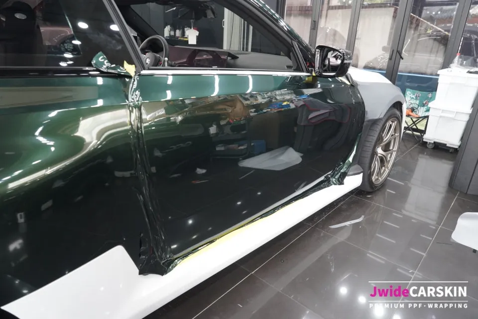 BMW M2 G87 vinyl wrap - BMW M2 G87 Vinyl Wrap Review — Midnight Green Transformation photo 6