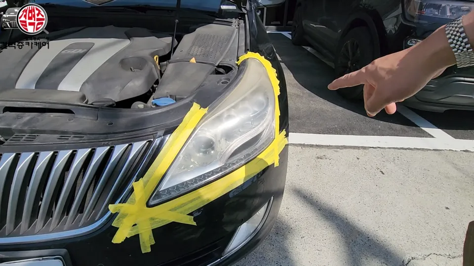 Hyundai Equus body repair - Hyundai Equus Body Repair & Painting Review photo 3