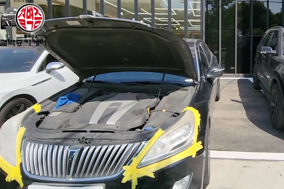 Hyundai Equus body repair - Hyundai Equus Body Repair & Painting Review photo 5
