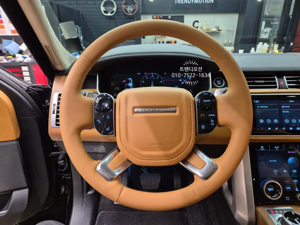 Land Rover Vogue Steering Wheel Customization Review photo 2