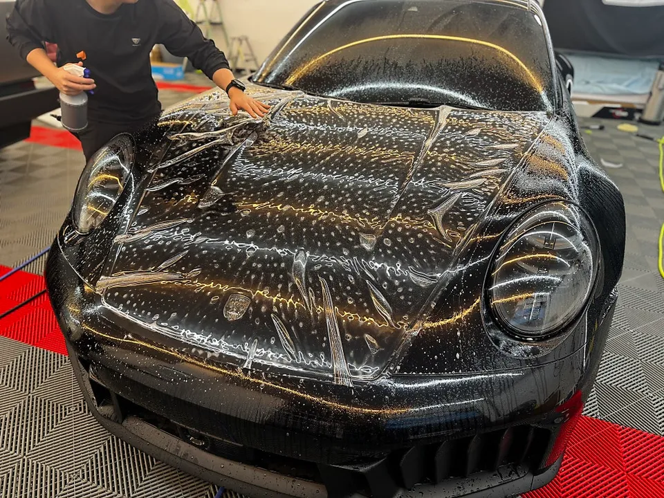 ポルシェ 911 カレラ PPF施工事例|費用目安・仕上がり 施工写真 4-1