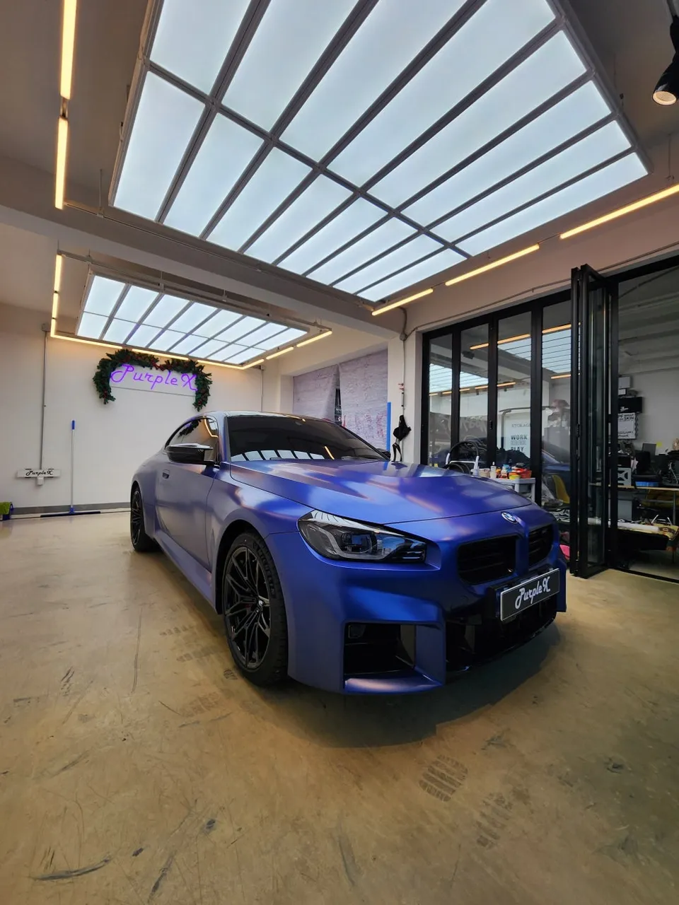 BMW M2 G87の無光PPF施工事例|費用目安・仕上がり 施工写真 2-1