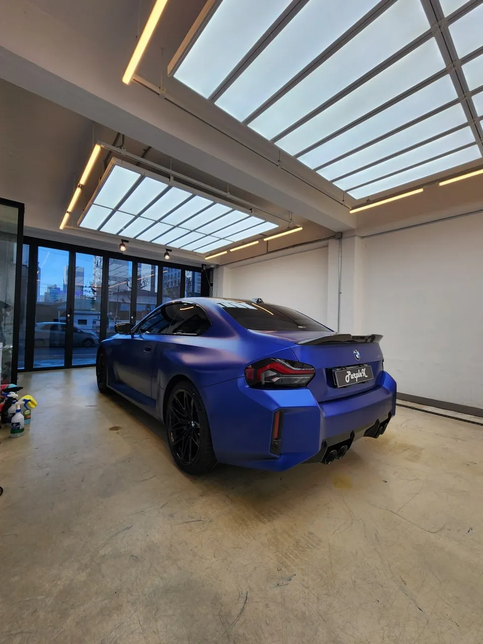 BMW M2 G87の無光PPF施工事例|費用目安・仕上がり 施工写真 3-1