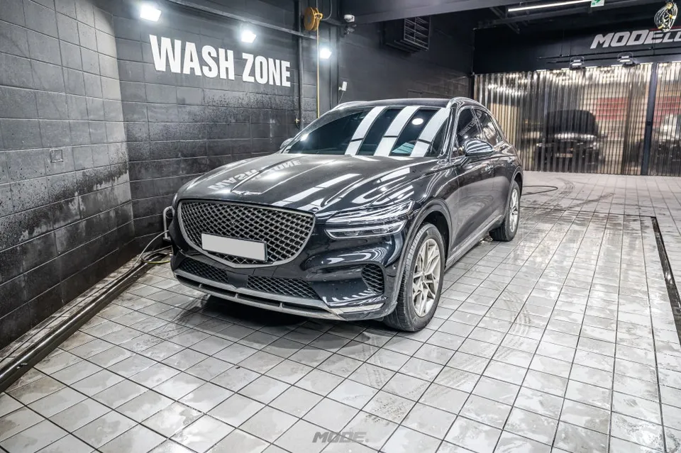 Genesis GV70 ceramic coating installation result