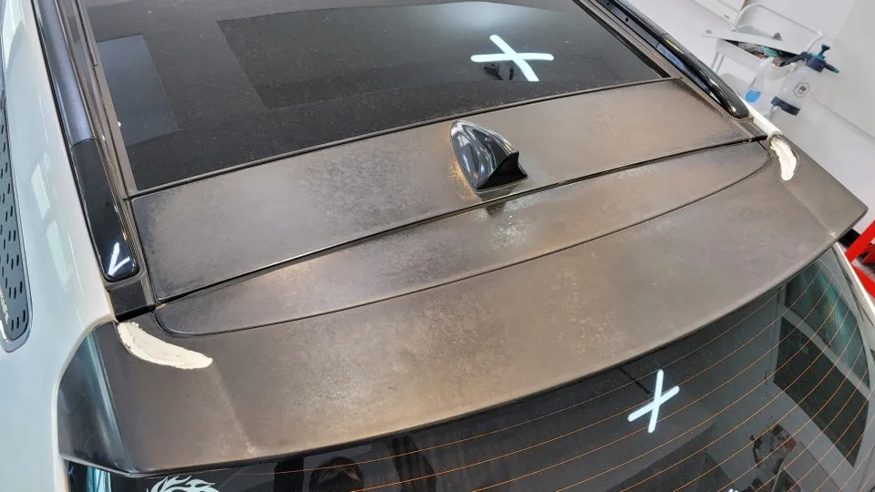 Hyundai Tucsonのカーラッピング事例 施工写真 3