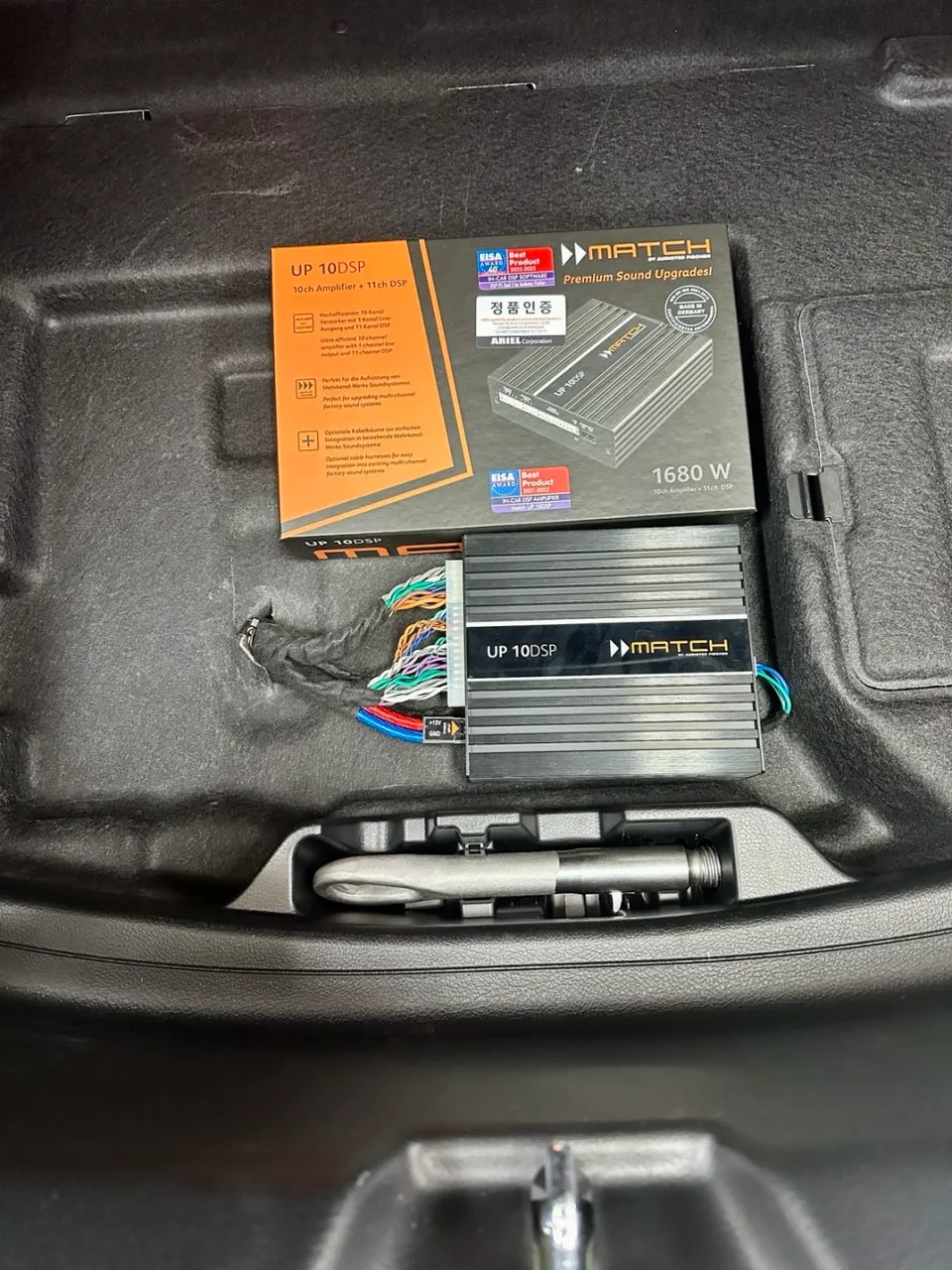 Mercedes-Benz CLE53 AMG car audio - Mercedes-Benz CLE53 AMG DSP Amplifier Upgrade Review photo 5