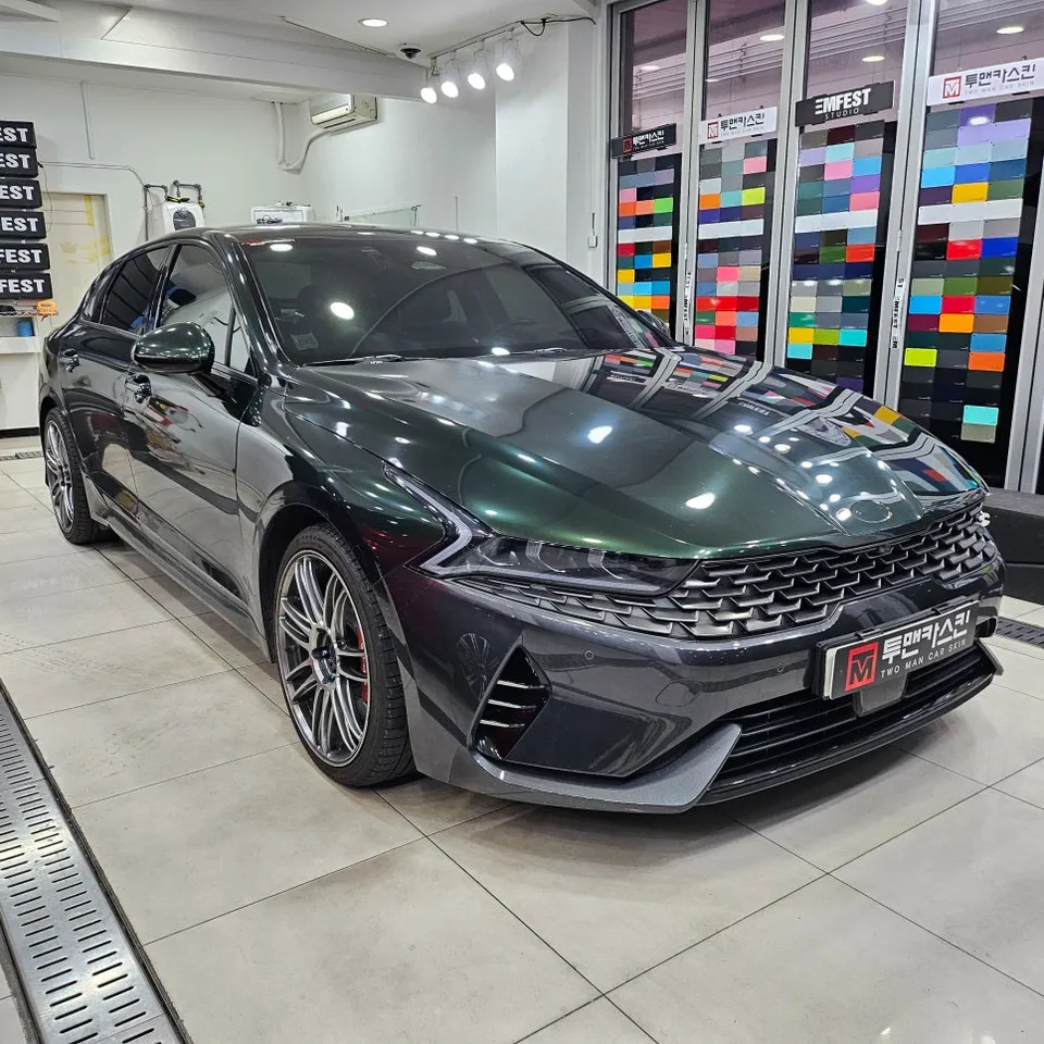 Kia K5 DL3 vinyl wrap - Kia K5 DL3 Vinyl Wrap Review: Cost & Results photo 3