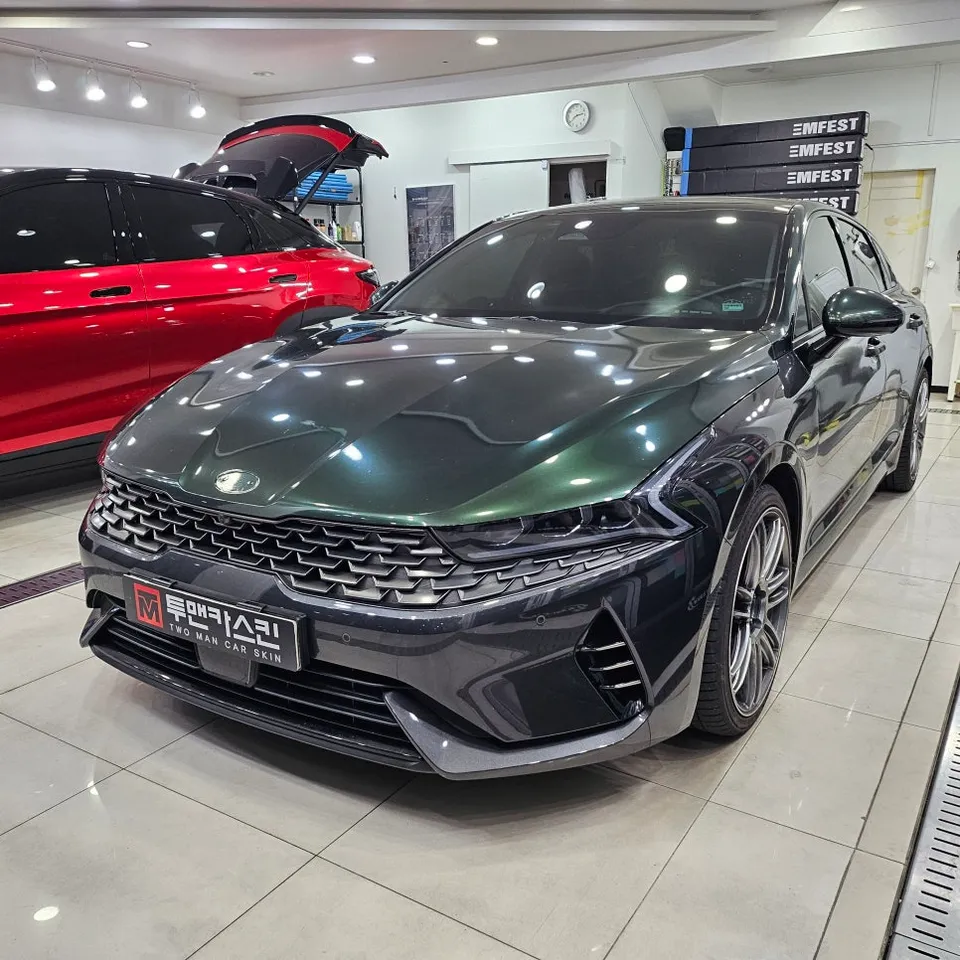 Kia K5 DL3 vinyl wrap - Kia K5 DL3 Vinyl Wrap Review: Cost & Results photo 4