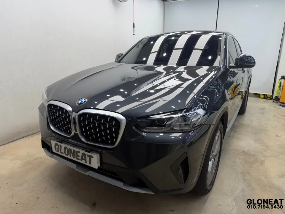 BMW X4 body kit installation result