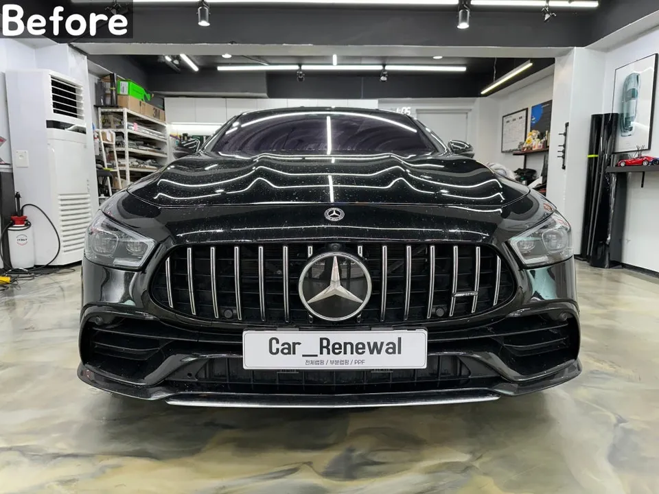Mercedes-Benz GT43 Chrome Delete Review — Gloss Black Transformat photo 2