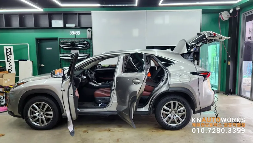 Lexus NX 300h body kit - Lexus NX 300h Body Kit Installation Review photo 3