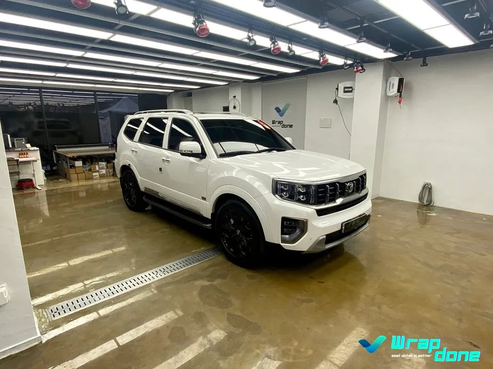 Kia Mohaveのカーラッピング事例 写真