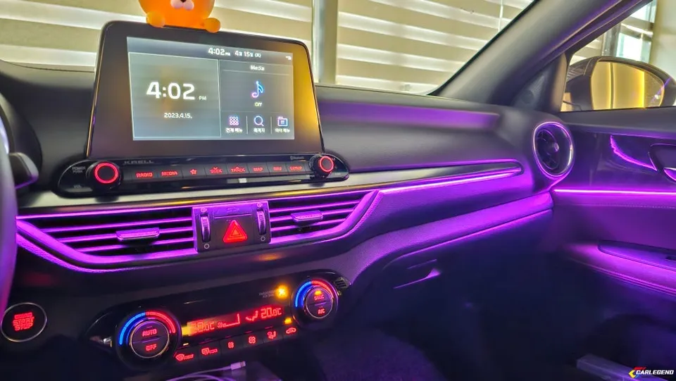 Kia K3 ambient lighting - Kia K3 Ambient Lighting Review — Cost & Results photo 5