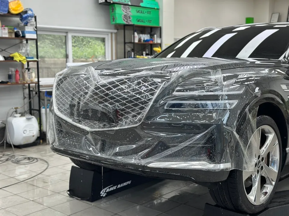Genesis GV80 PPF施工事例|費用目安と仕上がり 施工写真 4-1