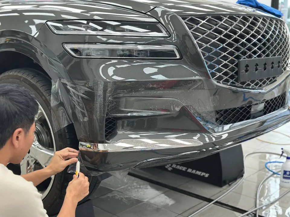 Genesis GV80 PPF施工事例|費用目安と仕上がり 施工写真 3-2