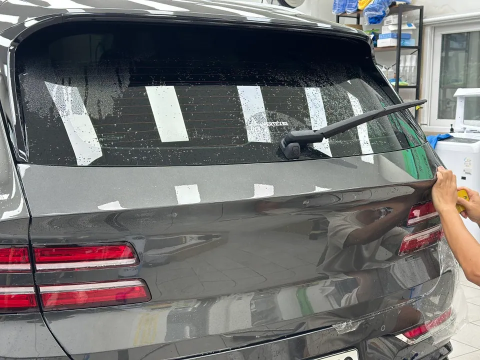 Genesis GV80 PPF施工事例|費用目安と仕上がり 施工写真 1-3