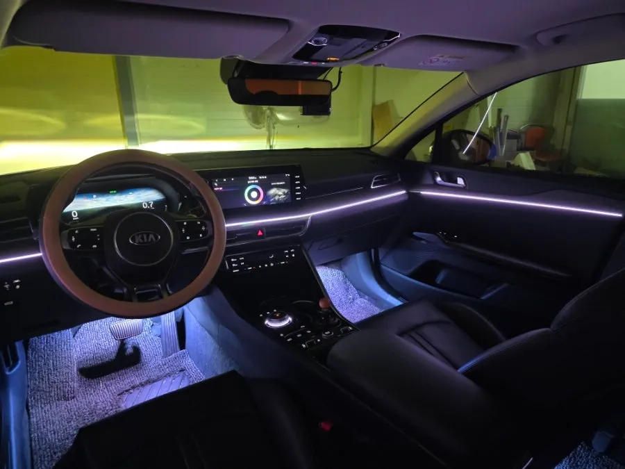 Kia K5 DL3 ambient lighting - Kia K5 DL3 Ambient Lighting Review — Cost & Results photo 3