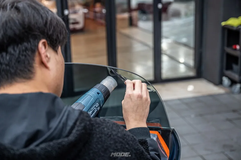 BMW Z4 window tinting - BMW Z4 Window Tinting Review: Ceramic Bond Results photo 3