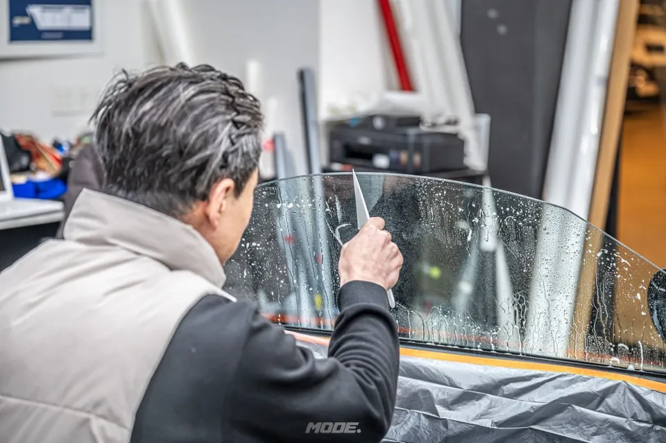 BMW Z4 window tinting - BMW Z4 Window Tinting Review: Ceramic Bond Results photo 4