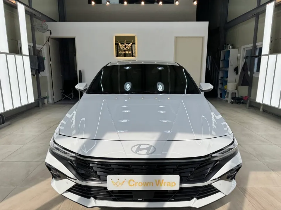 Hyundai Elantra CN7 Vinyl Wrap Review - Crown Lab