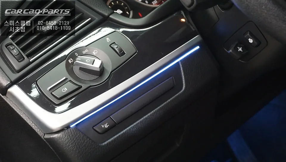 BMW 520d F10 ambient lighting - BMW 520d F10 Ambient Lighting Upgrade - Enhanced Interior LED photo 3