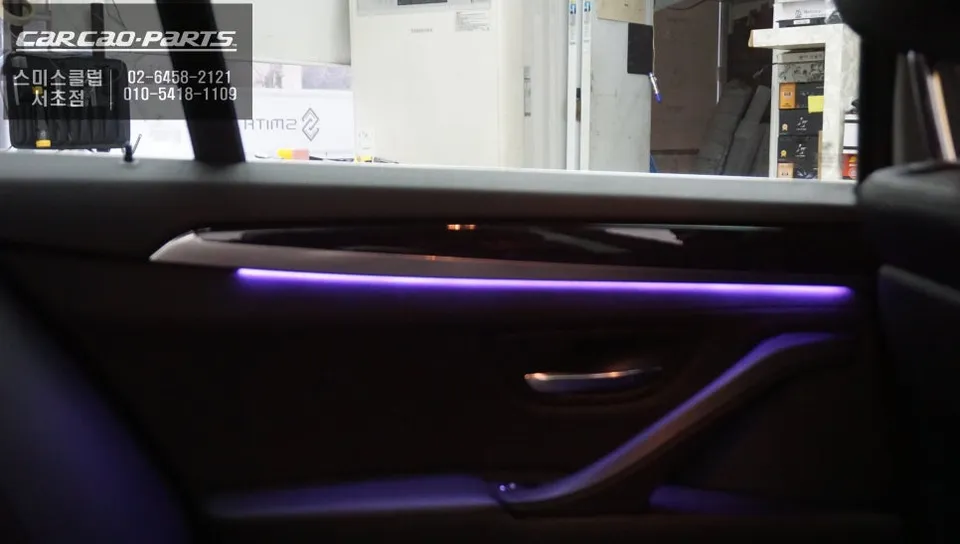 BMW 520d F10 ambient lighting - BMW 520d F10 Ambient Lighting Upgrade - Enhanced Interior LED photo 5