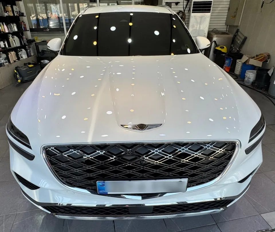 Genesis GV70 ceramic coating installation result