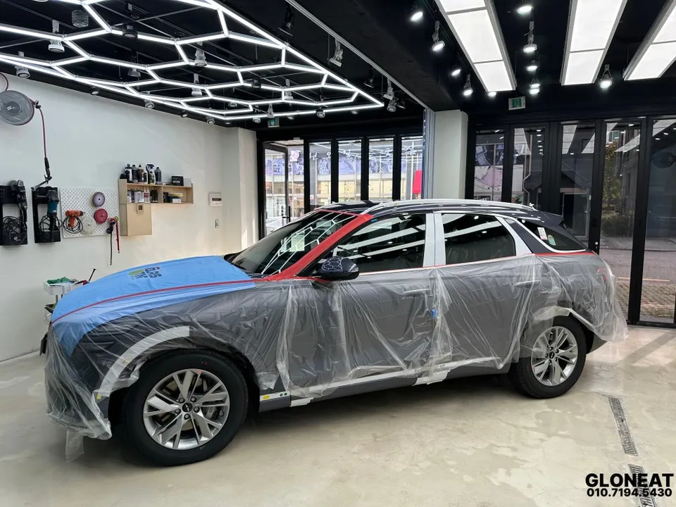 Genesis GV70のカーフィルム施工事例｜費用目安・仕上がり 施工写真 5