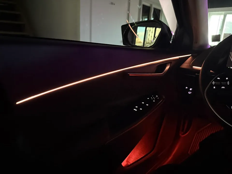Kia EV6 ambient lighting - Kia EV6 Ambient Lighting Review: Enhanced Interior Mood photo 4