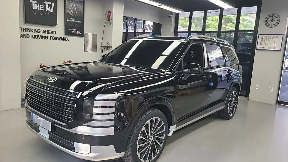Hyundai Palisadeのカーフィルム施工事例｜費用目安・仕上がり 写真