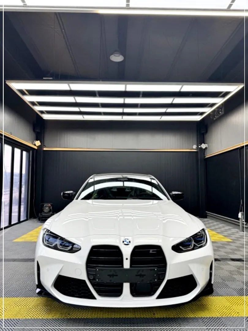 BMW M3 ppf - BMW M3 Color PPF Review — Full Cement Gray Transformation photo 3