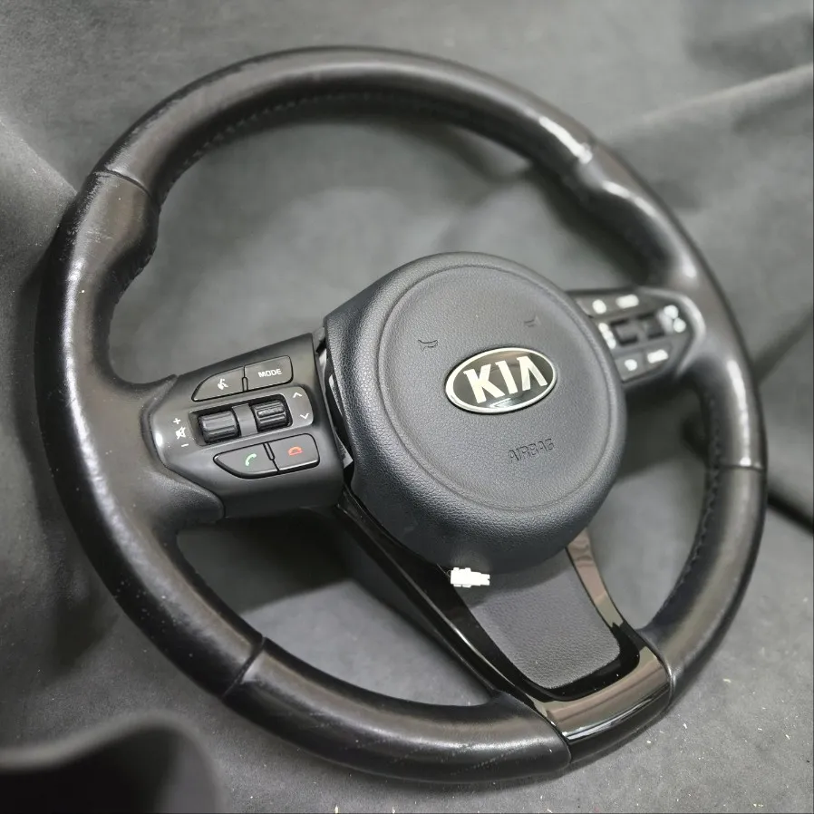 Kia Carnival steering wheel installation result
