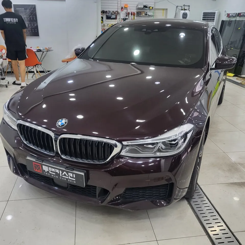 BMW 6 Series GT vinyl wrap - BMW 6 Series GT Vinyl Wrap Review: Ash Grey Transformation photo 4