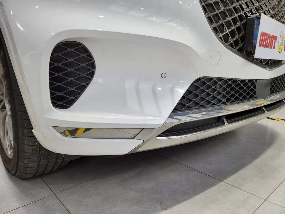 Genesis GV70 vinyl wrap - Genesis GV70 Vinyl Wrap Review: Satin Black Chrome Delete photo 4