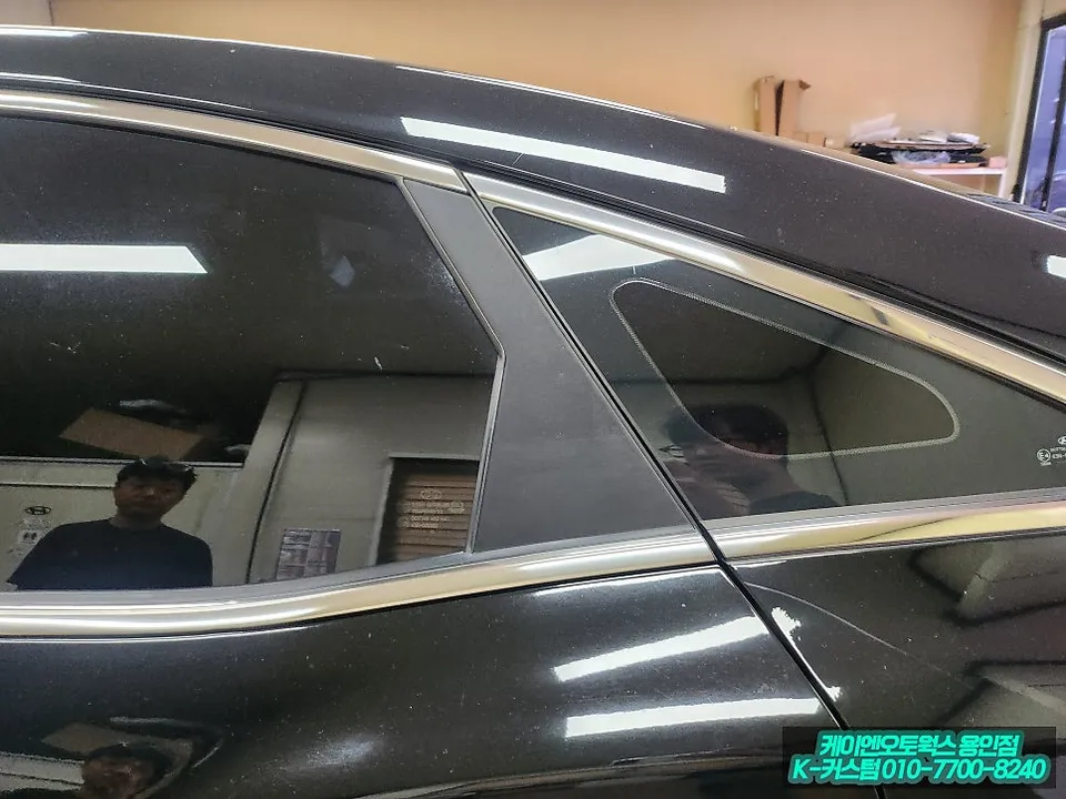 Hyundai Grandeur HG vinyl wrap - Hyundai Grandeur HG Vinyl Wrap Installation Review — Cost photo 5