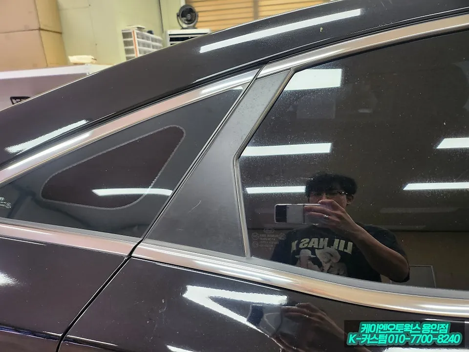 Hyundai Grandeur HGのカーラッピング事例｜費用目安・仕上がり 施工写真 2-2