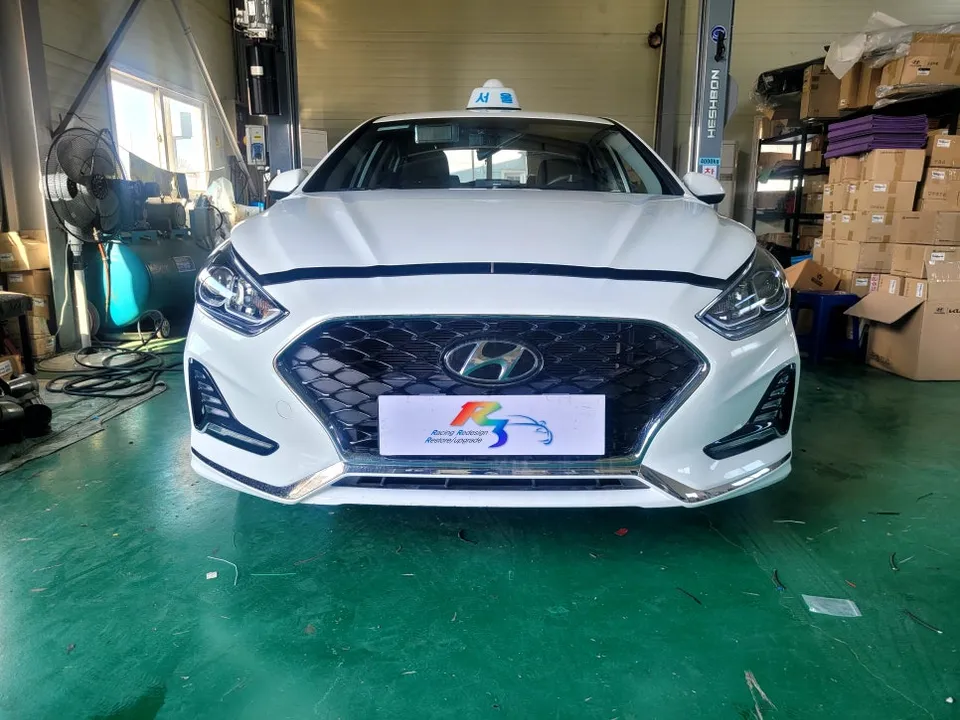 Hyundai Sonata dash cam installation result