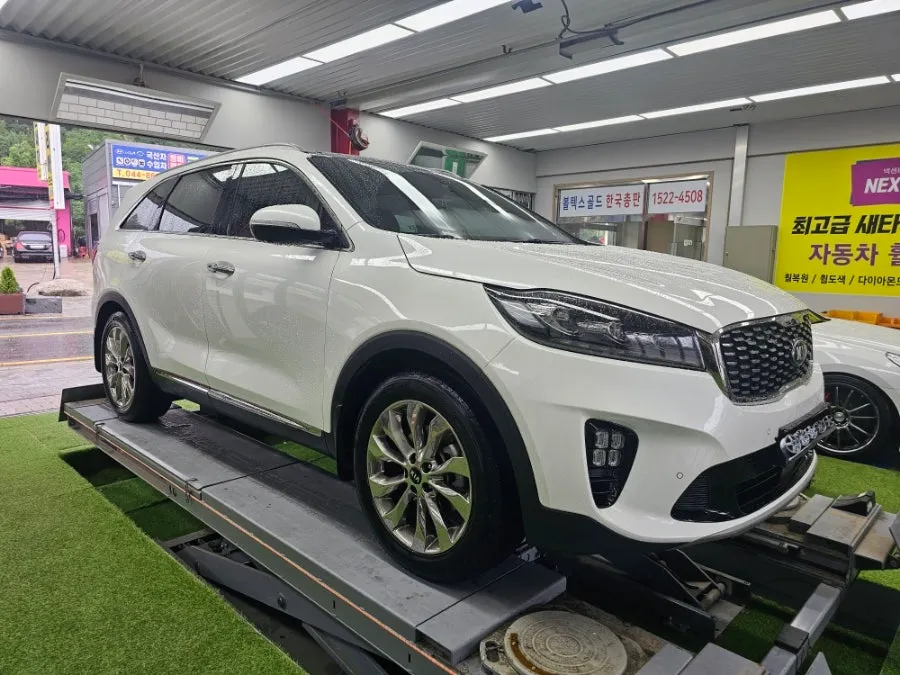 Kia All New Sorento wheel repair installation result