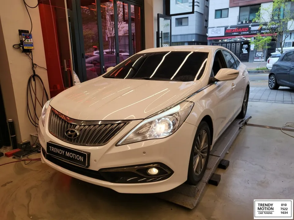 Hyundai Grandeur HG lighting upgrade review