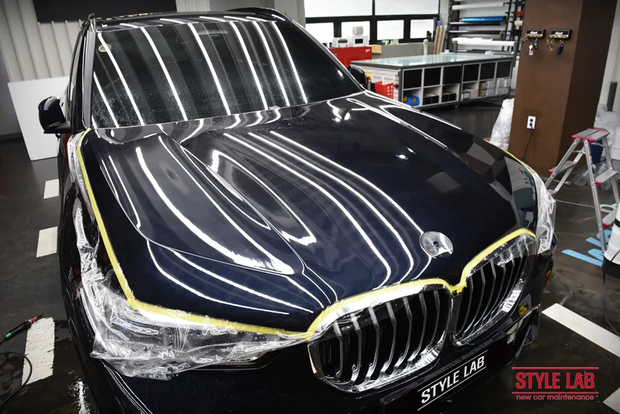 BMW X5 G05 PPF施工事例|費用目安と仕上がり 施工写真 3-3