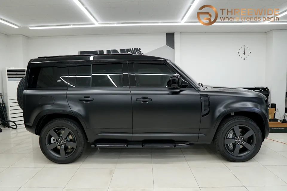 Land Rover DefenderのPPF施工事例 施工写真 2-1
