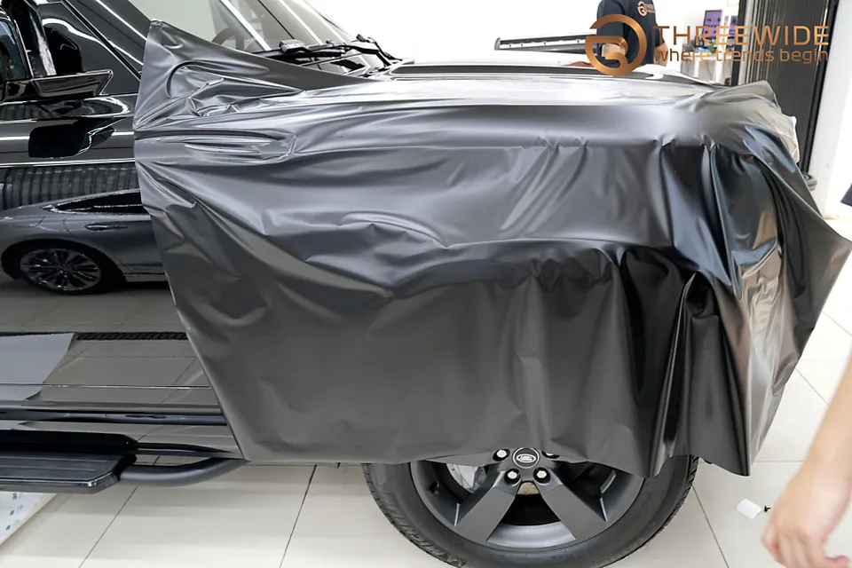 Land Rover DefenderのPPF施工事例 施工写真 2-2