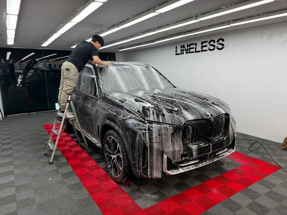 BMW X5のPPF施工事例|費用目安・仕上がり 施工写真 2-1